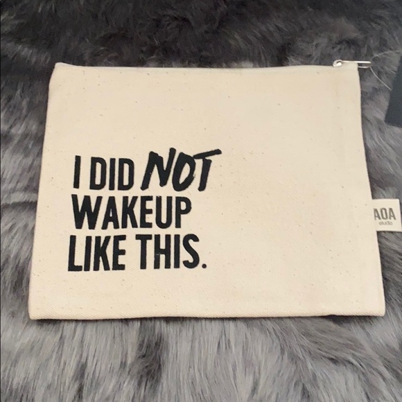 I Did Not Wake Up Like This Makeup Bag - Picture 2 of 4